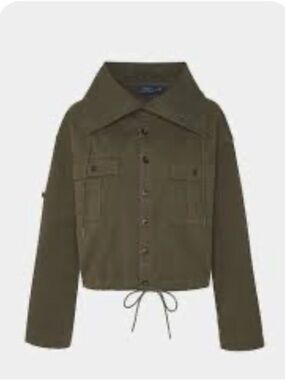 NEW Polo RALPH LAUREN Woman Crop Jacket